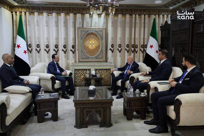 Syria and Egypt hold talks on enhanced cooperation through work of joint business council